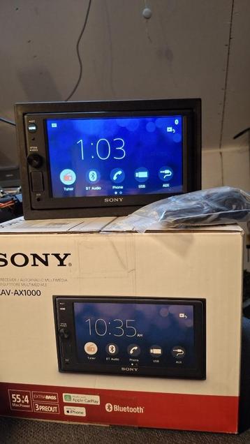 SONY XAV-AX1000 (USB/BLUETOOTH/Apple Carplay) beschikbaar voor biedingen