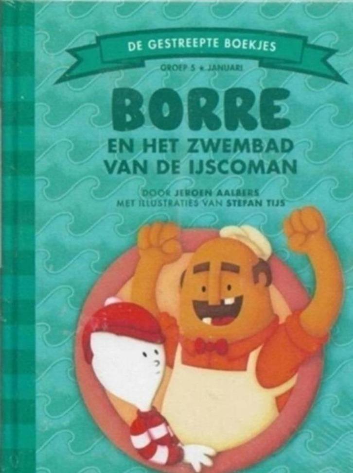 Jeroen Aalbers Borre en het zwembad v/d ijscoman (+leraren h, Boeken, Kinderboeken | Jeugd | onder 10 jaar, Nieuw, Fictie algemeen