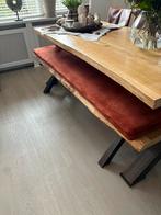 Boomstam Eetbank met Kussen, Ophalen