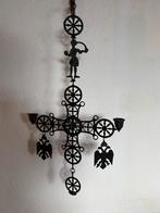 Byzantijns kruis met kandelaars, Antiek en Kunst, Ophalen of Verzenden, Overige materialen