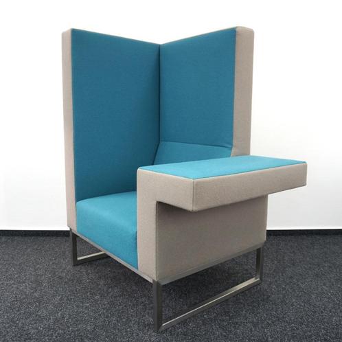 Palau Bricks Design Fauteuil | Akoestische Fauteuils | Blauw, Huis en Inrichting, Fauteuils, Gebruikt, Stof, 100 tot 125 cm, Minder dan 75 cm