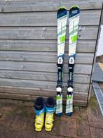 Kinderski's 130 met skischoenen maat 37, Sport en Fitness, Skiën en Langlaufen, Gebruikt, 100 tot 140 cm, Ski's, Ophalen