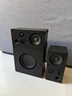 IKEA Frekvens set: 2 speakers + subwoofer + accessoires, Overige merken, Subwoofer, Verzenden, Zo goed als nieuw