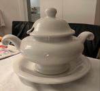 Witte Soepterrine met Deksel, Antiek en Kunst, Ophalen