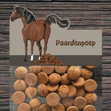 Paardenpoep traktatie label - Printable beschikbaar voor biedingen