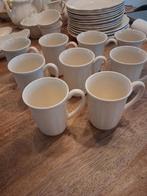 Wedgwood Queens Plain prachtige Mokken / Bekers zgan, Ophalen of Verzenden, Zo goed als nieuw, Wedgwood, Kop(pen) en/of Schotel(s)