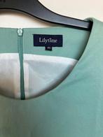 Lilytime mintgroene a-lijn jurk maat 40, Kleding | Dames, Ophalen of Verzenden, Zo goed als nieuw, Knielengte, Apeldoornseweg 3 a, 8075BM Elspeet