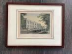 Oude prent Gravure Amsterdam ingelijst * Rohbock, Antiek en Kunst, Ophalen of Verzenden