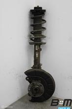 Veerpoot + wiellagerhuis LV VW Golf Plus 1T0413031HM, Gebruikt