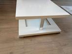 Salontafel hoogglans wit gebruikt 60x60, Huis en Inrichting, Ophalen, Gebruikt, 50 tot 100 cm, Vierkant