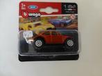 Bburago 1:64 VW Kever Hot Rod rood, Ophalen of Verzenden, Nieuw, Auto