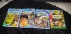 Te koop dvds Shrek deelm1 , 2 , 3 , 4, Europees, Alle leeftijden, Overige typen, Ophalen of Verzenden