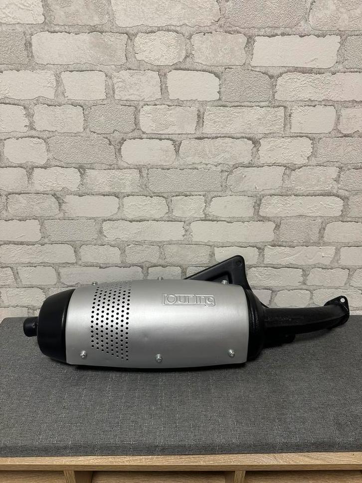 Piaggio Leovince uitlaat 125 2t, Fietsen en Brommers, Brommeronderdelen | Scooters, Zo goed als nieuw, Piaggio, Uitlaat, Ophalen of Verzenden