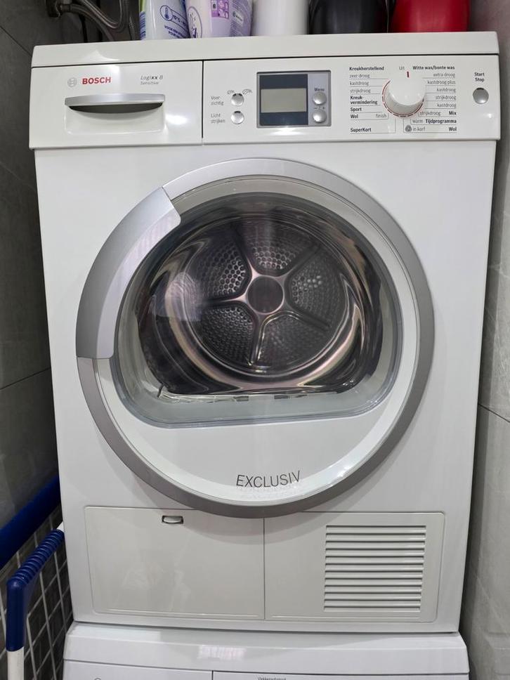 BOSCH Logixx 8, Sensitive  CONDENSDROGER WTS86582NL, Witgoed en Apparatuur, Wasdrogers, Condens, 6 tot 8 kg, Minder dan 85 cm