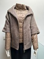 Hope Collection Beige Winterjas Maat M gewatteerde mouw, Maat 38/40 (M), Beige, HOPE Collection, Ophalen of Verzenden