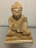 Boeddhabeeldje van speksteen, Huis en Inrichting, Woonaccessoires | Boeddhabeelden, Ophalen of Verzenden, Zo goed als nieuw
