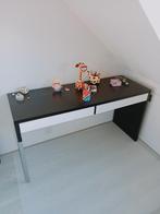 Bureau met 2 laden, Huis en Inrichting, Bureaus, Ophalen, Zo goed als nieuw, Bureau