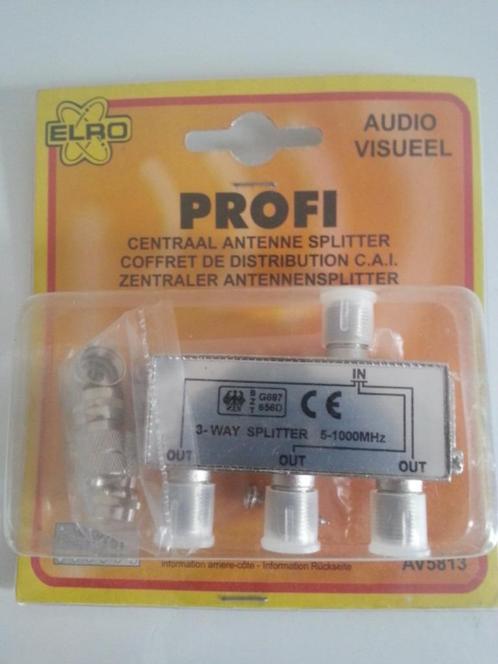 ELRO Centraal Antenne Splitter [NIEUW], Hobby en Vrije tijd, Elektronica-componenten, Nieuw, Ophalen of Verzenden