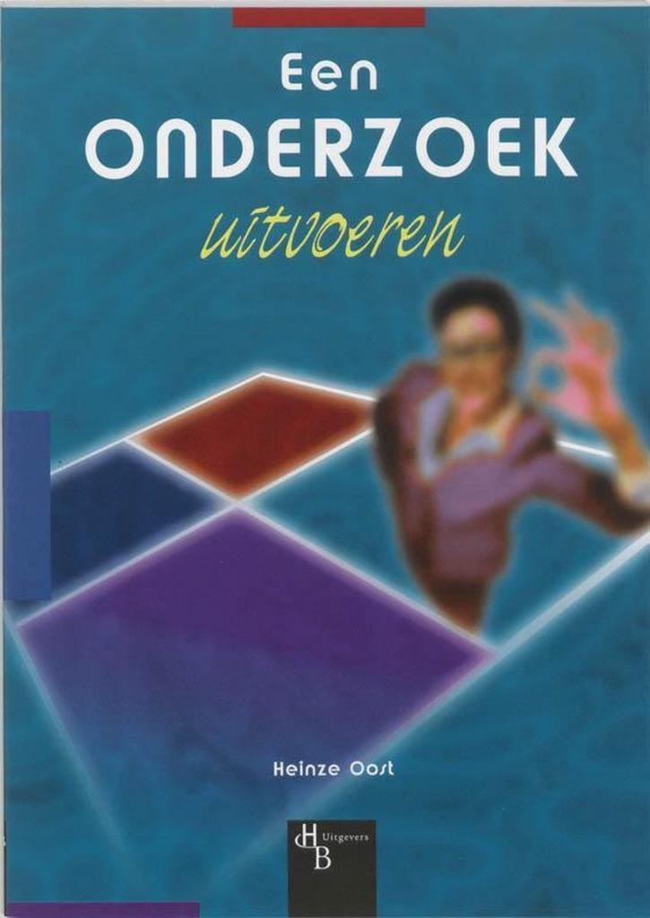 Een onderzoek uitvoeren, Boeken, Studieboeken en Cursussen, Zo goed als nieuw, HBO, Beta, Ophalen