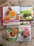 Vegetarische & Vegan Kookboeken + Salades & Sappen, Ophalen, Voorgerechten en Soepen, Zo goed als nieuw, Europa