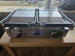 Hendi contact grill double version, Witgoed en Apparatuur, Contactgrills, Ophalen, Zo goed als nieuw