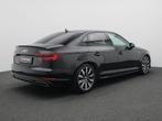 Audi A4 Limousine 40 TFSI Sport S line black edition 190PK D, Stof, Gebruikt, A4, Zwart