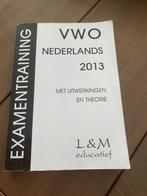 Examentraining Nederlands vwo, Nederlands, VWO, Zo goed als nieuw, Ophalen