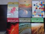 diverse Atlassen o.a. De Bosatlas van de geschiedenis van NL, Bosatlas, 2000 tot heden, Ophalen of Verzenden, Zo goed als nieuw
