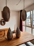 Oosterse Lampen Set: 2 Hanglampen & 2 Staande Lampen, Huis en Inrichting, Lampen | Hanglampen, Gebruikt, 50 tot 75 cm, Ophalen of Verzenden