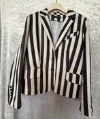 Promiss blazer gestreept 44, Promiss, Zwart, Maat 42/44 (L), Ophalen of Verzenden