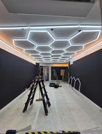 Hexagon LED verlichting - Materiaal + montage geregeld!, Verzenden, Nieuw, Minder dan 50 watt, Lamp met armatuur