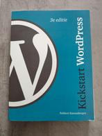 Kickstart WordPress 3e editie in nette staat, Boeken, Ophalen of Verzenden, Zo goed als nieuw, Overige onderwerpen