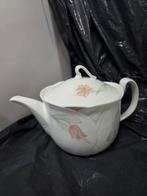 Vintage Theepot met Bloemenmotief, Huis en Inrichting, Gebruikt, Overige typen, Ophalen of Verzenden, Overige stijlen
