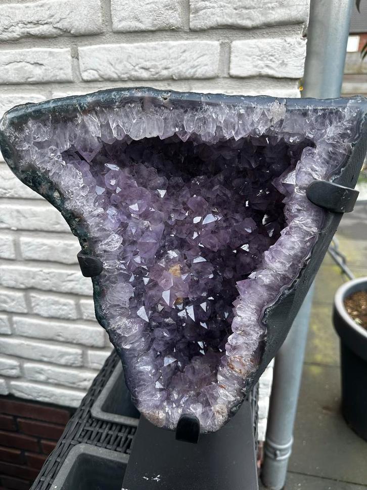 Prachtige Amethist Geode, Verzamelen, Mineralen en Fossielen, Ophalen