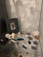Vitrinekast met Mineralen en Fossielen, Ophalen, Mineraal
