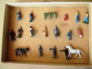 Minikins H0 Combinatie-Set 18 figuren +OVP diecast märklin beschikbaar voor biedingen