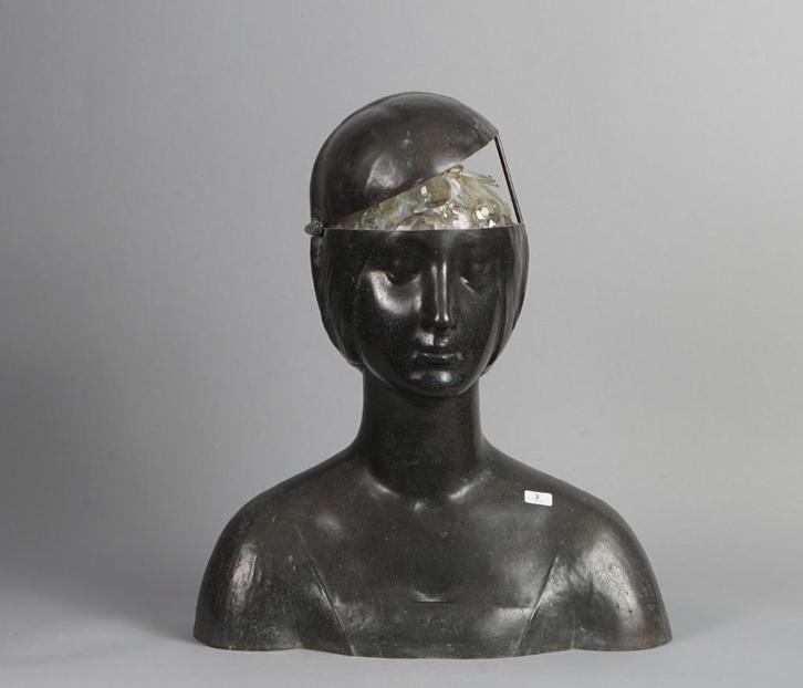 Les Deux Garcons - groot (opengewerkt) bronzen beeld, Antiek en Kunst, Kunst | Beelden en Houtsnijwerken, Ophalen