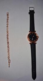 Nieuwe Quartz dames horloge met armband set, Sieraden, Tassen en Uiterlijk, Armbanden, Nieuw, Ophalen of Verzenden