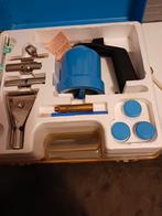 Soldeerbout set in blauwe koffer, Doe-het-zelf en Verbouw, Ophalen of Verzenden, Gebruikt