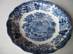 Schotel antiek Royal Worcester uit de 1790 Avon Scenes GAAF, Ophalen of Verzenden