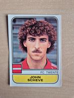 Panini Voetbal 82 John Scheve FC Twente, Verzamelen, Sportartikelen en Voetbal, Ophalen of Verzenden, Zo goed als nieuw, F.C. Twente
