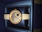 Swarovski horloge wit met steentjes, Ophalen of Verzenden, Zo goed als nieuw, Overige merken