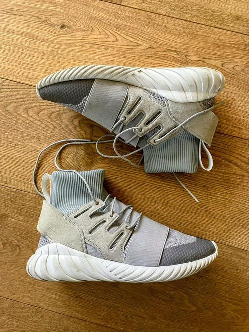 Adidas Tubular Doom Sock Primeknit Sneakers, Grey, Kleding | Heren, Schoenen, Zo goed als nieuw, Overige kleuren, Ophalen of Verzenden