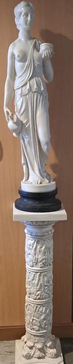 jeugd vrouwelijk Grieks Romeins standbeeld made in italy, Antiek en Kunst, Ophalen