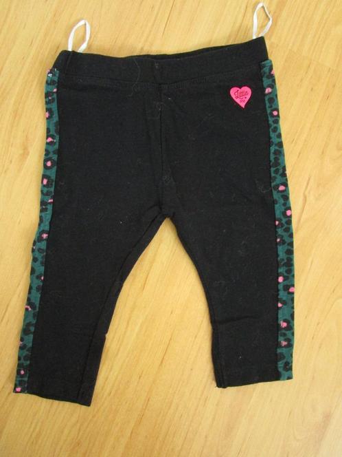 Prenatal maat 68 - zwart broekje met zijbies, Kinderen en Baby's, Babykleding | Maat 68, Zo goed als nieuw, Meisje, Broekje, Ophalen of Verzenden