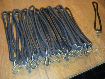 30 stuks spanrubber met ooghaak NIEUW beschikbaar voor biedingen