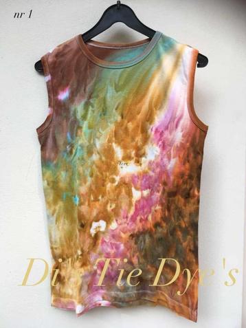 Tie dye festival top - verzenden mogelijk beschikbaar voor biedingen