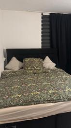 Boxspring Zwart, Ophalen, Zwart, Tweepersoons, Zo goed als nieuw