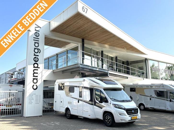 Knaus Sun Ti 650 MEG Platinum ENKELE BEDDEN XXLGARAGE CAMPER, Caravans en Kamperen, Campers, Bedrijf, tot en met 2, Half-integraal