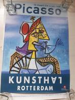 2 Kunstposters Picasso in Rotterdam en Pistoletto, Verzamelen, Posters, Rechthoekig Staand, Ophalen of Verzenden, Zo goed als nieuw